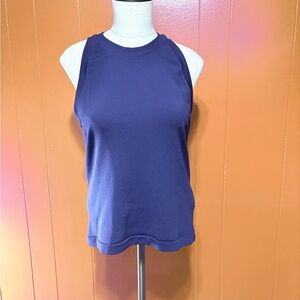 Athlete Women's Navy Sleeveless Top Large X Large